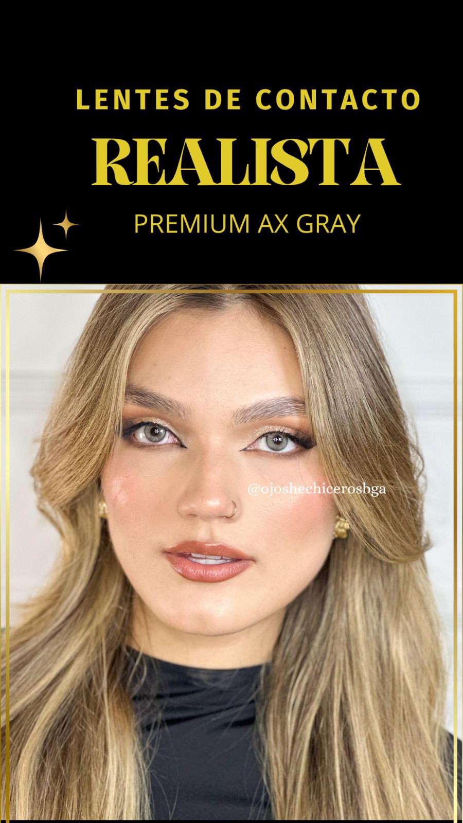 Lente Contacto Premium AX GRAY