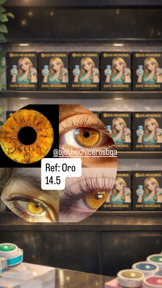 Lentes de Contacto Oro