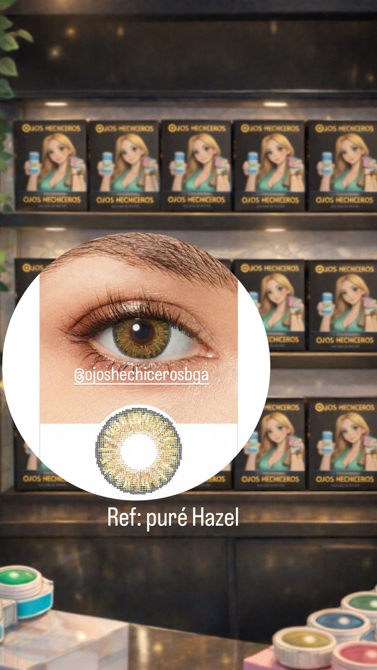 Lentes de Contacto Pure Hazel