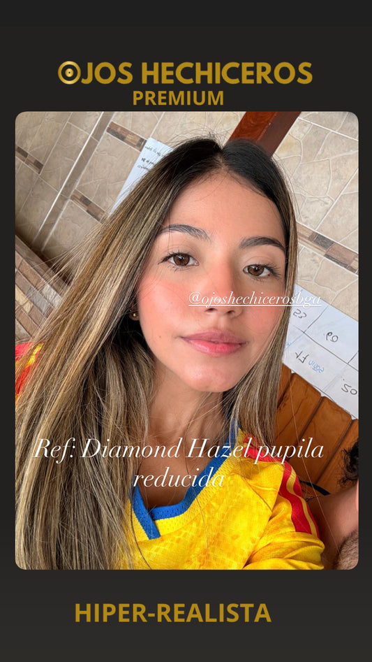 Lentes de Contacto Diamond Hazel
