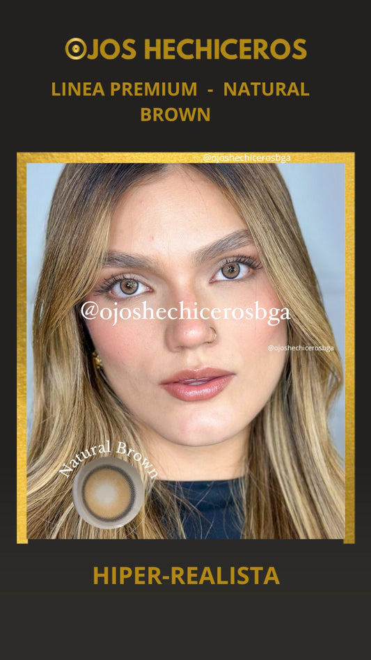 Lentes de Contacto Natural Brown