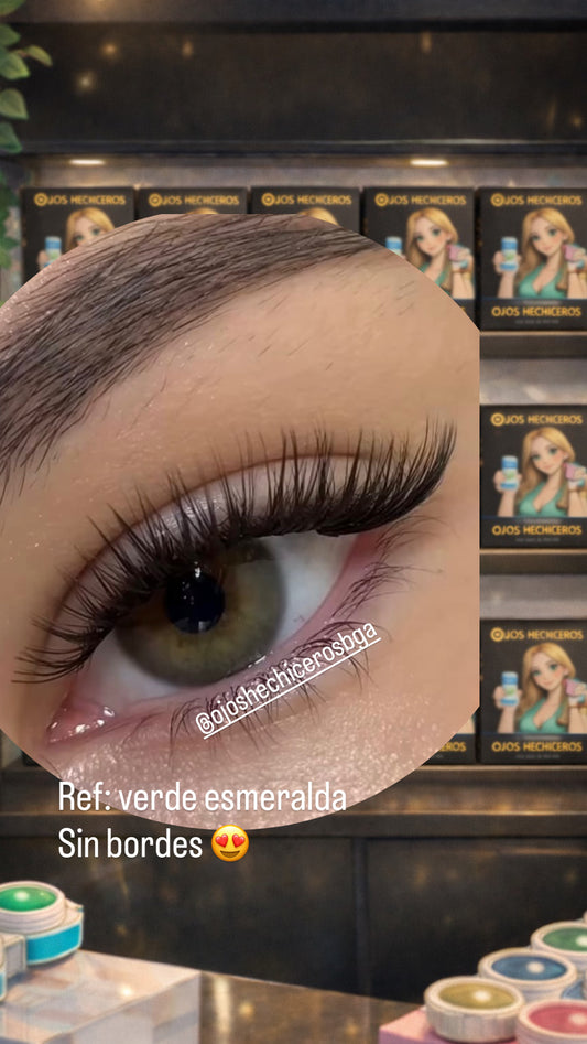 Lentes de Contacto Verde Esmeralda