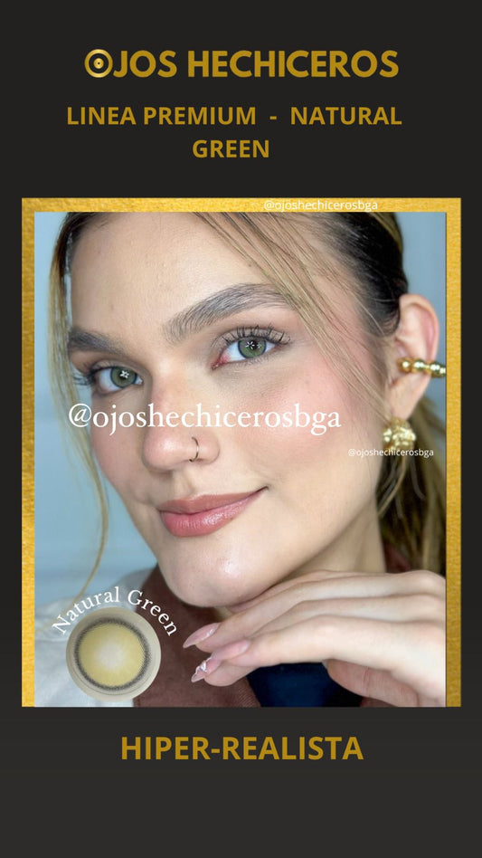 Lentes de Contacto Natural Green