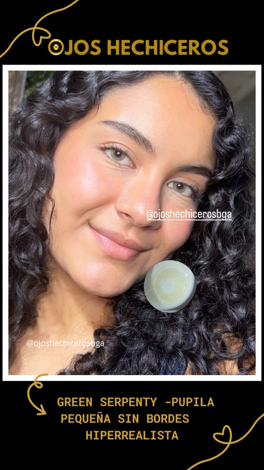 Lentes de Contacto Green Serpenty