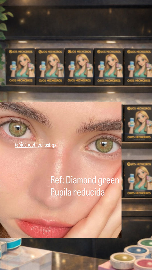 Lentes de Contacto Diamond Green