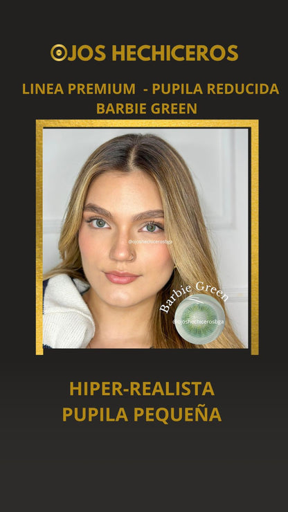 Lente Contacto barbie Green Pupila