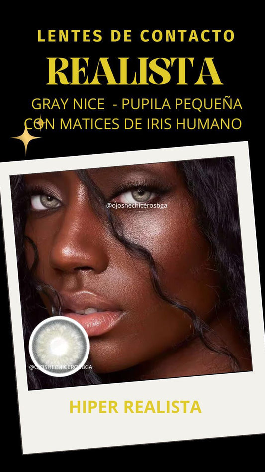Lente Contacto GRAY NICE